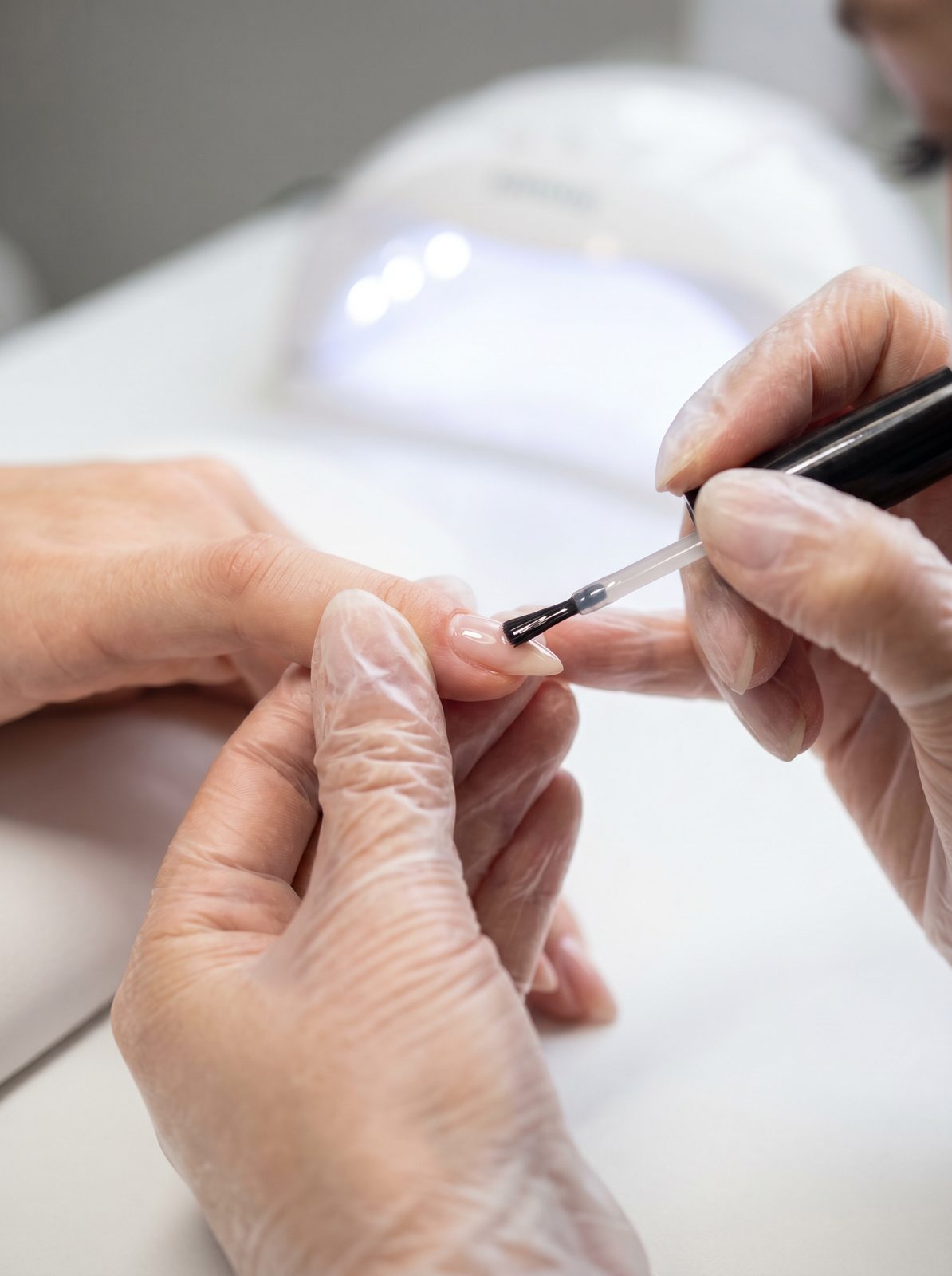 Gel-Modellage bei Liss Beauty – Aufbau mit Pinsel
